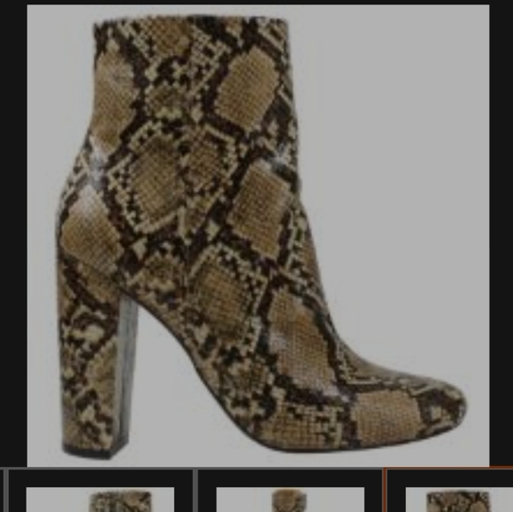 New snake skin print J Renee booties - Picture 14 of 14